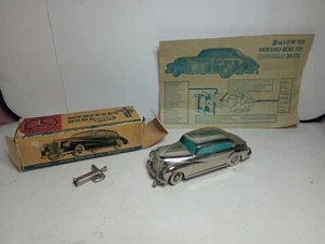 JOUET ANCIEN PRAMETA MERCEDES-BENZ 300 MECANIQUE+CLE+BOITE+NOTICE RARE li - Imagen 1 de 17