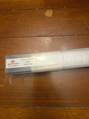 Destornillador de par Wright 2464 Foto 1 de 3