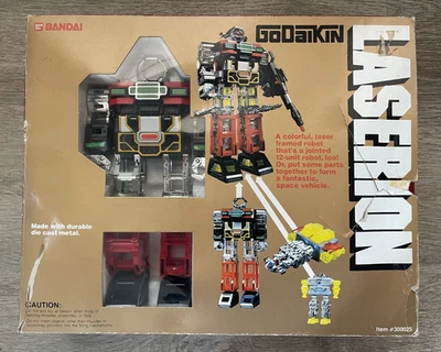 Godaikin Laserion BANDAI GC-17 JAPAN 1984 with Box - SEE DETAILS - Image 1 of 4