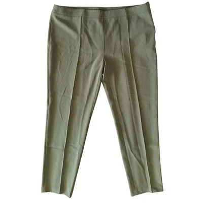 Pantalones verdes militares Boutique Moschino nuevos con etiquetas - US 14 (IT 48) - venta al por menor $628 Foto 1 de 4