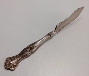 1847 Rogers Bros Vintage Grape Silverplate Master Butter Knife - Picture 1 of 8