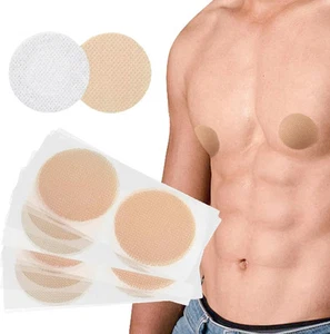 100 Stück Einweg Brustwarzenabdeckungen für Männer, Anti Scheuern Stickschutz für - Bild 1 von 7