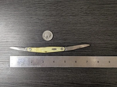 Navaja de bolsillo vintage Western States Boulder Colo. 2 hojas celuloide Foto 1 de 4