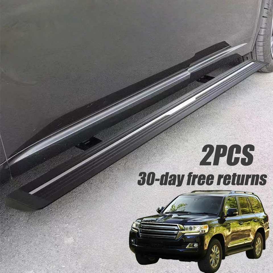 Deployable Electric Running Board Side Step Fits For 2010-21 Toyota Land Cruiser - Imagem 1 de 4