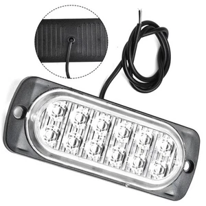 DC 12V 36W White 12LED Car Truck Vehicle Roof Dome Ceiling Interior Cabin Light - Picture 1 of 15