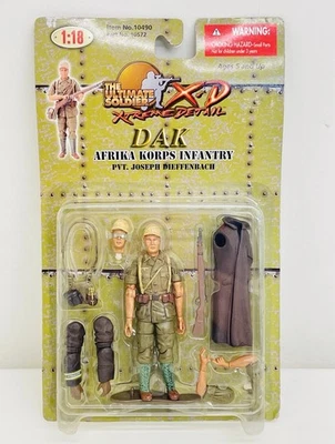 Ultimate Soldier 1:18 Pvt Joseph Dieffenbach Dak Afrika Korps Infantry New - Image 1 of 4