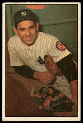 Bowman 1953 color #121 Yogi Berra New York Yankees bueno 56061 Foto 1 de 2