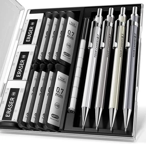 Four Candies 0.7mm Mechanical Pencil Set with 4 Count (Pack of 1), Multicolor - Picture 1 of 9