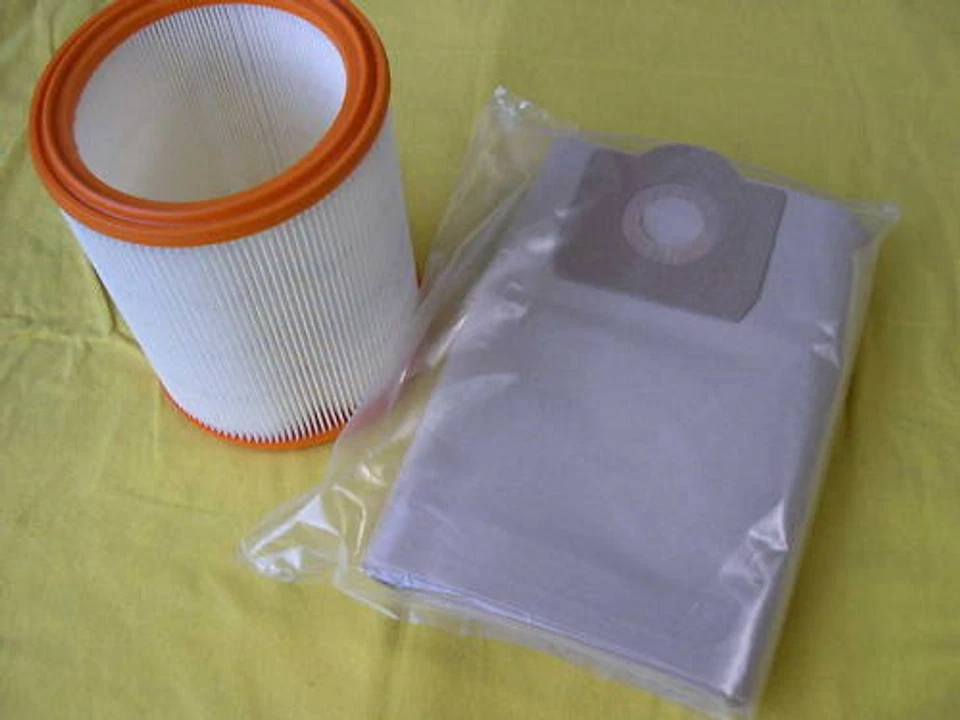Filter + Filterbeutel Wap Turbo 1001 Industriesauger Filter u. Staubbeutel - Bild 1 von 1