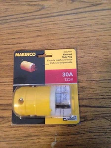 Marinco 30A 125V Male Plug 305CRPN Connects to Generator or Shore Power - Picture 1 of 3
