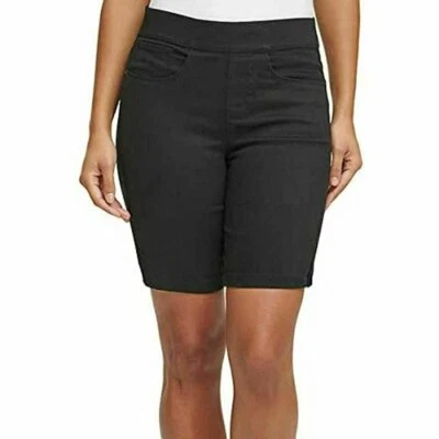 DKNY эластичный пояс тянуть на бермуды шорты женщин маленький комфорт эластичной высоты - Изображение 1 из 3