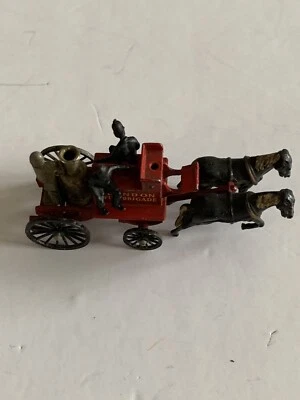 Camión de bomberos vintage Matchbox Lesney Nº 4 tirado por caballos  Foto 1 de 4