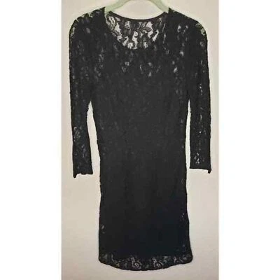 Nuevo con etiquetas Vestido Broadway & Broome Madewell de Encaje Negro con Slip - Talla 0 Foto 1 de 4