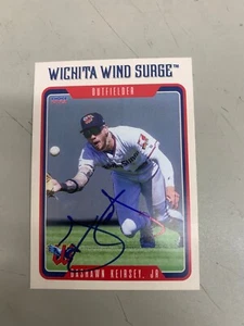 Dashawn Keirsey Jr Signed Card 2023 Wichita Wind Surge Team Card IP Auto - Picture 1 of 1