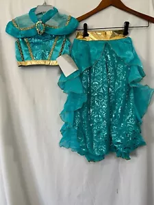 NWT Disney Store Jasmine Costume Girls Dress up 4,5/6,7/8 ,9/10 - Picture 1 of 7