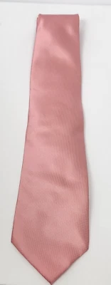 Corbata de cuello PAUL SMITH para hombre rosa salmón 100 % seda hecha a mano preppy oficina comercial Foto 1 de 4