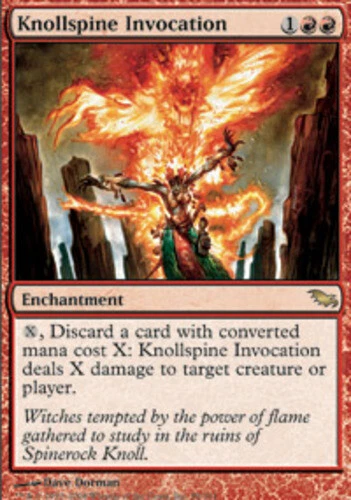 Knollspine Invocation ~ Lightly Played Shadowmoor MTG Magic UltimateMTG Red Card - Image 1 of 1