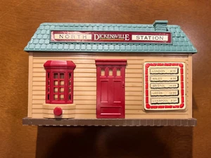 New Bright Dickensville Christmas Train Replacement Part: Train Station w/Sounds - Picture 1 of 3