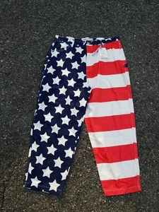 asos mens USA PATRIOTIC FLAG jeans size 36X32 - Picture 1 of 8