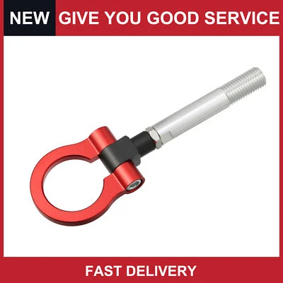 Paquete de 1 anillo de remolque parachoques trasero delantero redondo para Hyundai Veloster 2012-2017 Foto 1 de 4