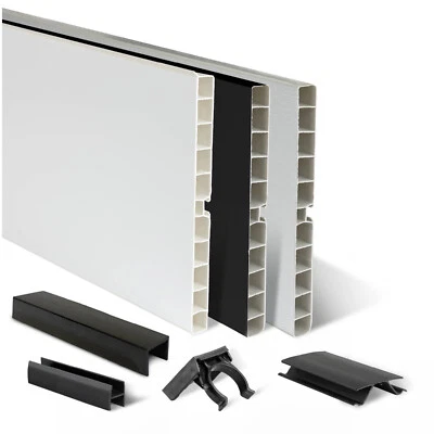 Küchensockel Küchenblende aus Kunststoff in 1,5 Meter PVC-Leiste für die Küche - Bild 1 von 4