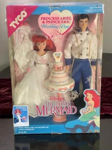Princess Ariel & Prince Eric WEDDING DAY Disney’s Little Mermaid Inc. BRIDAL FIN - Picture 1 of 11