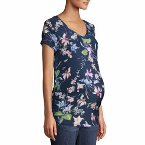 Time and Tru Women's Basic Maternity Short Sleeve T-Shirt, Multi Size XXL (20)4 - Picture 1 of 6