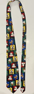 MICKEY UNLIMITED by Balancine Inc Neck Tie DISNEY Goofy Donald Pluto Mickey - Picture 1 of 5