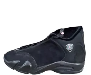 Para mujer Air Jordan 14 retro negro/rosa real plata Met 312274-001 2005 talla 9,5 - Imagen 1 de 9