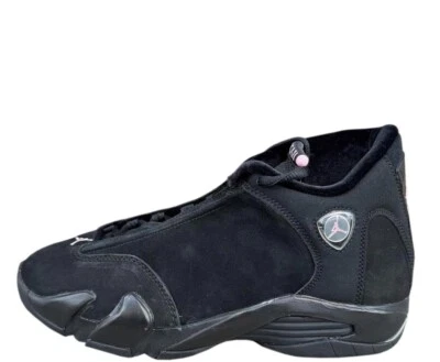 Mujer Air Jordan 14 Retro Negro/Rosa Real Met Silver 312274-001 2005 Talla 9.5 Foto 1 de 4