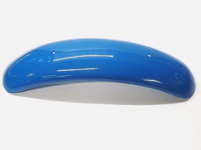 NOS Vintage Front Fender - Blue - Mini Bike Dirt Bike Motorcycle AHRMA - Imagem 1 de 4