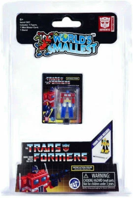 World's Smallest Transformers 1.25" Micro Action Figure Optimus Prime G1 1980s - Image 1 of 2