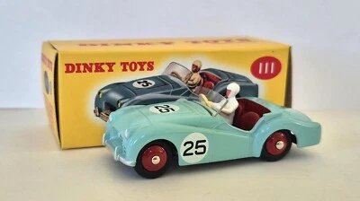 TRIUMPH TR2 SPORTS VOITURE DINKY TOYS COLLECTION  ATLAS 111 - Photo 1/4