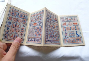 PUBBLICITà MODA ANTICA PARIGI FASHION CUCITO RICAMO MAISON SAJOU 1890 - Foto 1 di 3