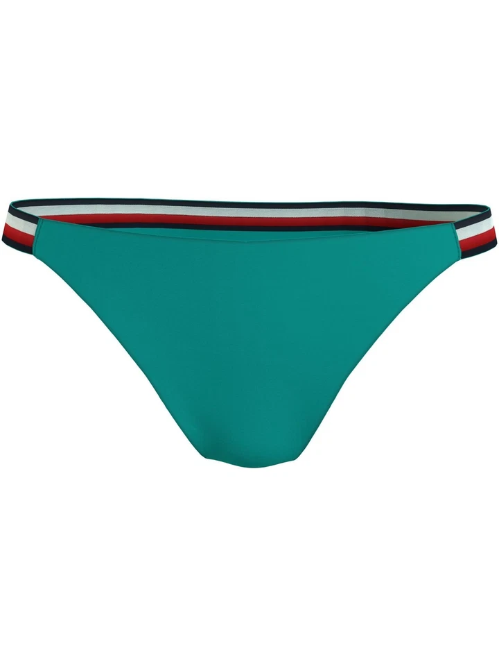 Tommy Hilfiger Damen Bikinihose Badehose Cheeky Bikini Grün - Bild 1 von 1