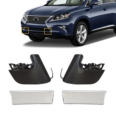 Front Bumper Trim and Lower Towing Cover For Lexus RX350 RX450h Base 2013-2015 Foto 1 de 4