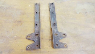 1948 1949 Packard 22 Series Lower Front Radiator Grille Bar BRACKET SET Grill - Image 1 of 4