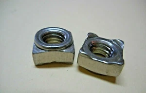 Tuerca de soldadura cuadrada DIN 928 - Tuercas de soldadura de acero inoxidable A2 INOX M5 a M12 - Imagen 1 de 1