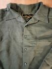 George Foreman Green Button Down Shirt Size 3XLT