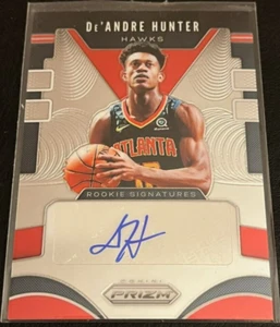 2019-20 Panini Prizm Rookie Signatures De'Andre Hunter #RS-DAH Rookie Auto RC - Picture 1 of 2