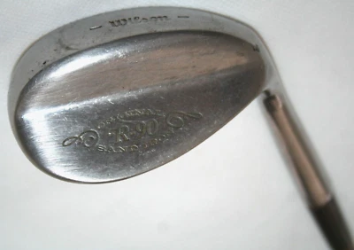 Wilson R90 Original sand wedge with Wilson wedge flex brown coated steel shaft - Image 1 of 4