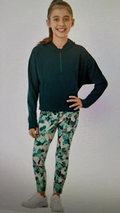 Members Mark Girls' Active 2-Piece Zip Hoodie and Legging Set - Size 7/8 Medium - Picture 1 of 6
