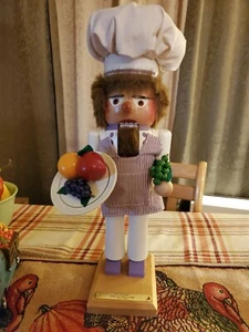 RARE STEINBACH COLLECTOR'S GUSTAV THE ROYAL COOK NUTCRACKER, Original Box - Picture 1 of 3