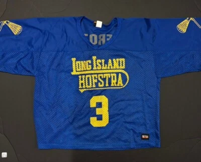 Camiseta deportiva de lacrosse Bill Beroza Long Island de colección rara Foto 1 de 2