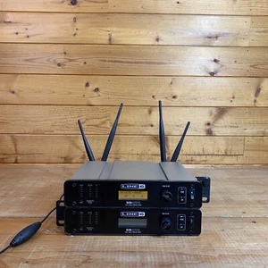 (2) LINE 6 XD-V70 Digital Wireless Mic Receiver w/ Antennas with (1)Power Cord - Picture 1 of 12