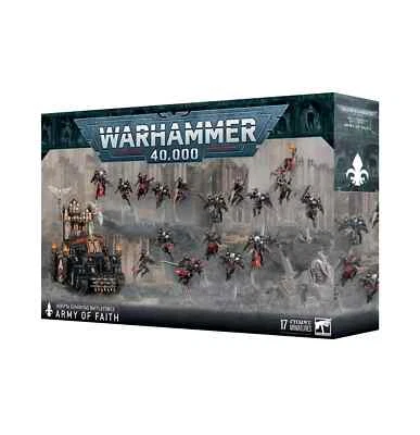 Warhammer 40k Adepta Sororitas Battleforce: Army of Faith NOVO NA CAIXA FRETE GRÁTIS!! - Imagem 1 de 3