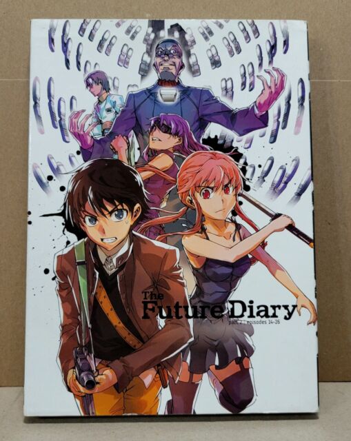 Mirai Nikki The Future Diary TV + OVA Japanese Anime DVD English Dubbed  Region 0