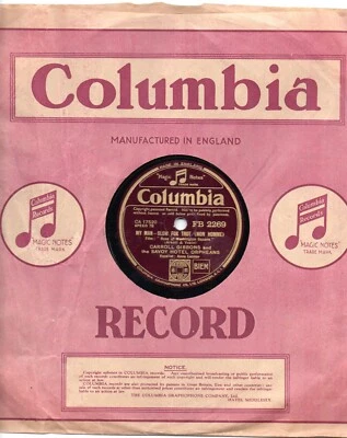 Carroll Gibbons And Savoy Hotel Orpheans My Man / Sunrise Serenade 78rpm - Image 1 of 3