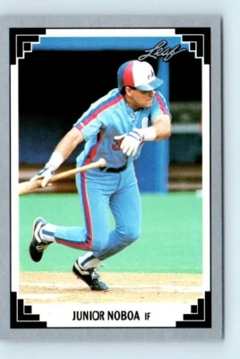 1991 Leaf Junior Noboa Montreal Expos #255 - Image 1 of 2