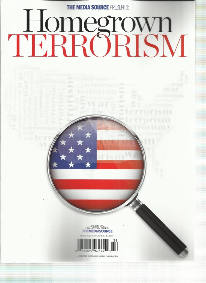 THE MEDIA SOURCE PRESENTS,  ANNUAL. 2014   HOMEGROWN TERRORISM  - Image 1 of 1